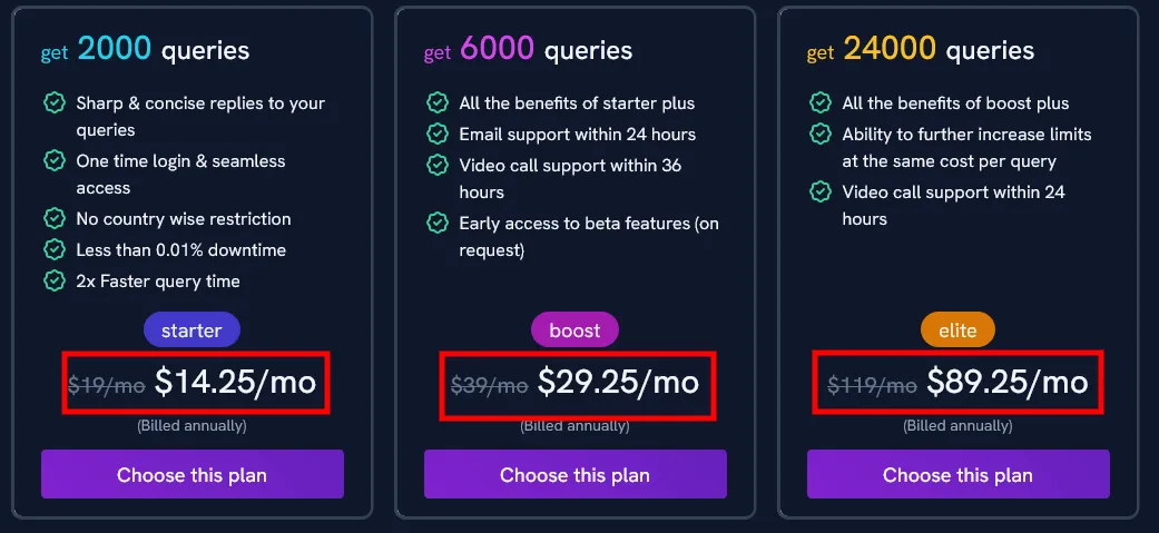 Merlin AI Pricing Plans