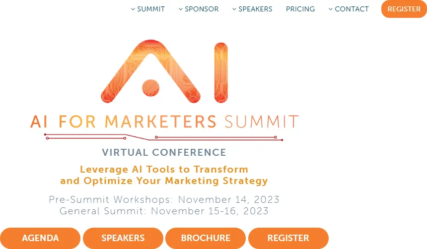 AI For Marketers Summit 2023
