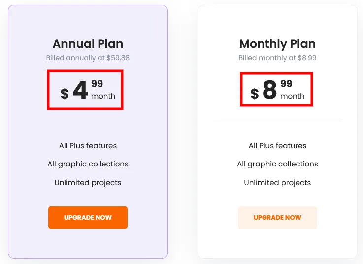 Colorcinch Pricing Plans