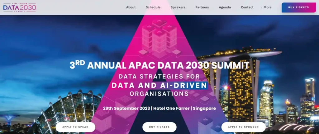 APAC Data Summit 2023