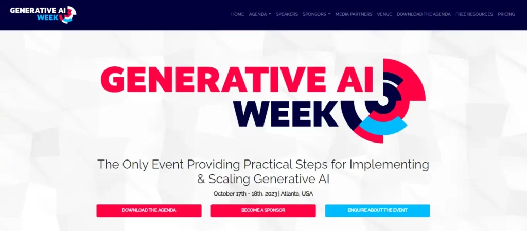 Generative AI Week 2023