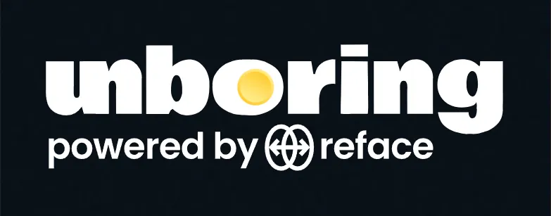 Unboring logo
