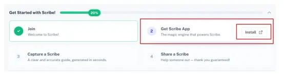 Scribe browser extension