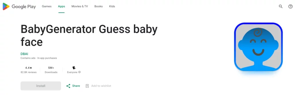 BabyGenerator Guess baby face