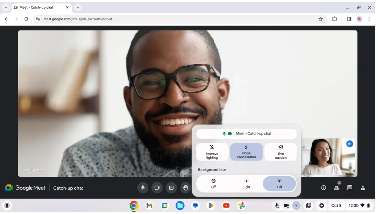 Better Video Calls on Google Chromebook Plus