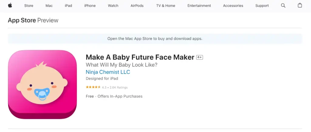 Make A Baby Future Face Maker