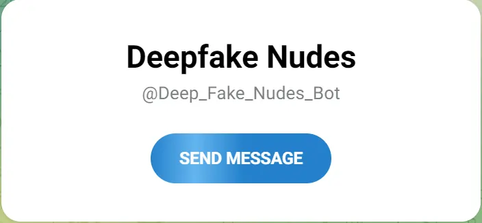 Deepfake Nudes -Telegram Bot