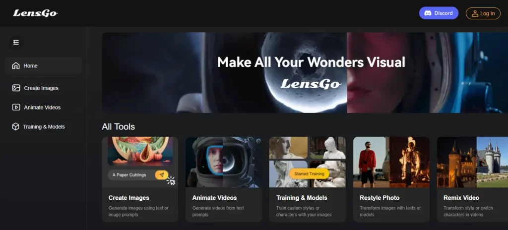 Lensgo AI Video Generator