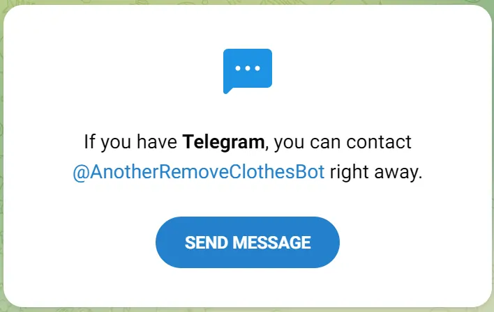 Remove Clothes Bot - Telegram Bot