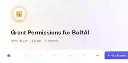 Grant Permission for BoltAI