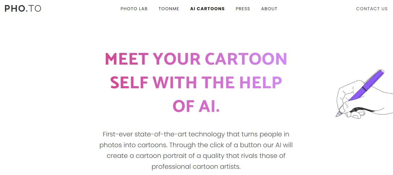 Pho.to AI Cartoon Generator
