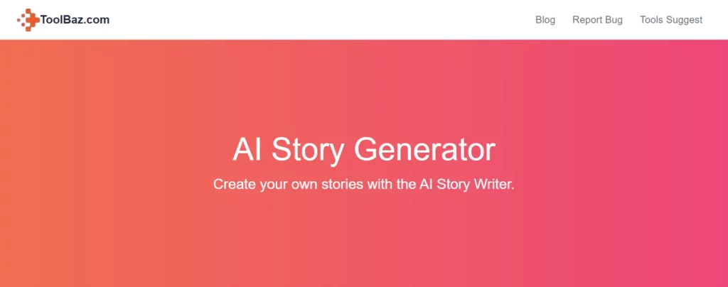 ToolBaz AI-Story Generator