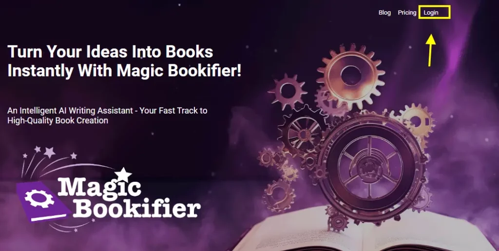 Magic Bookifier Login